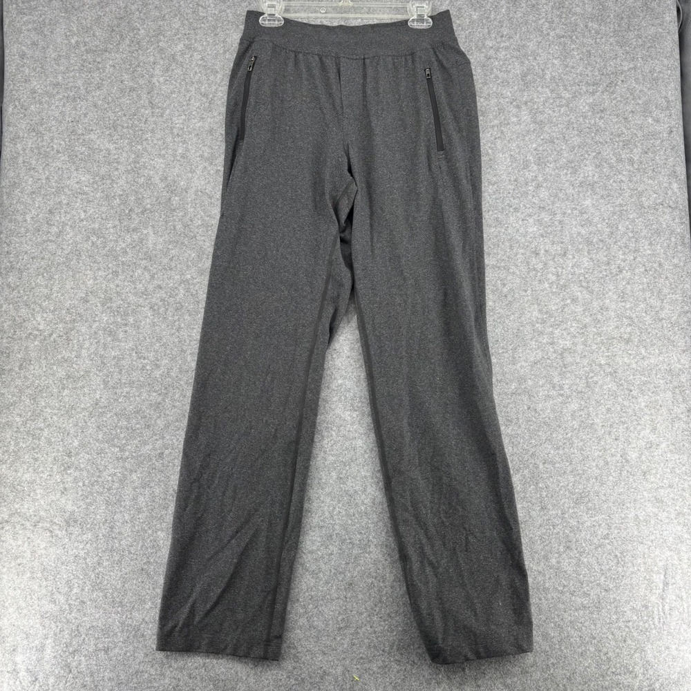 Lululemon Discipline Pants 32" Gray Heather Mens Medium Straight Leg Travel
